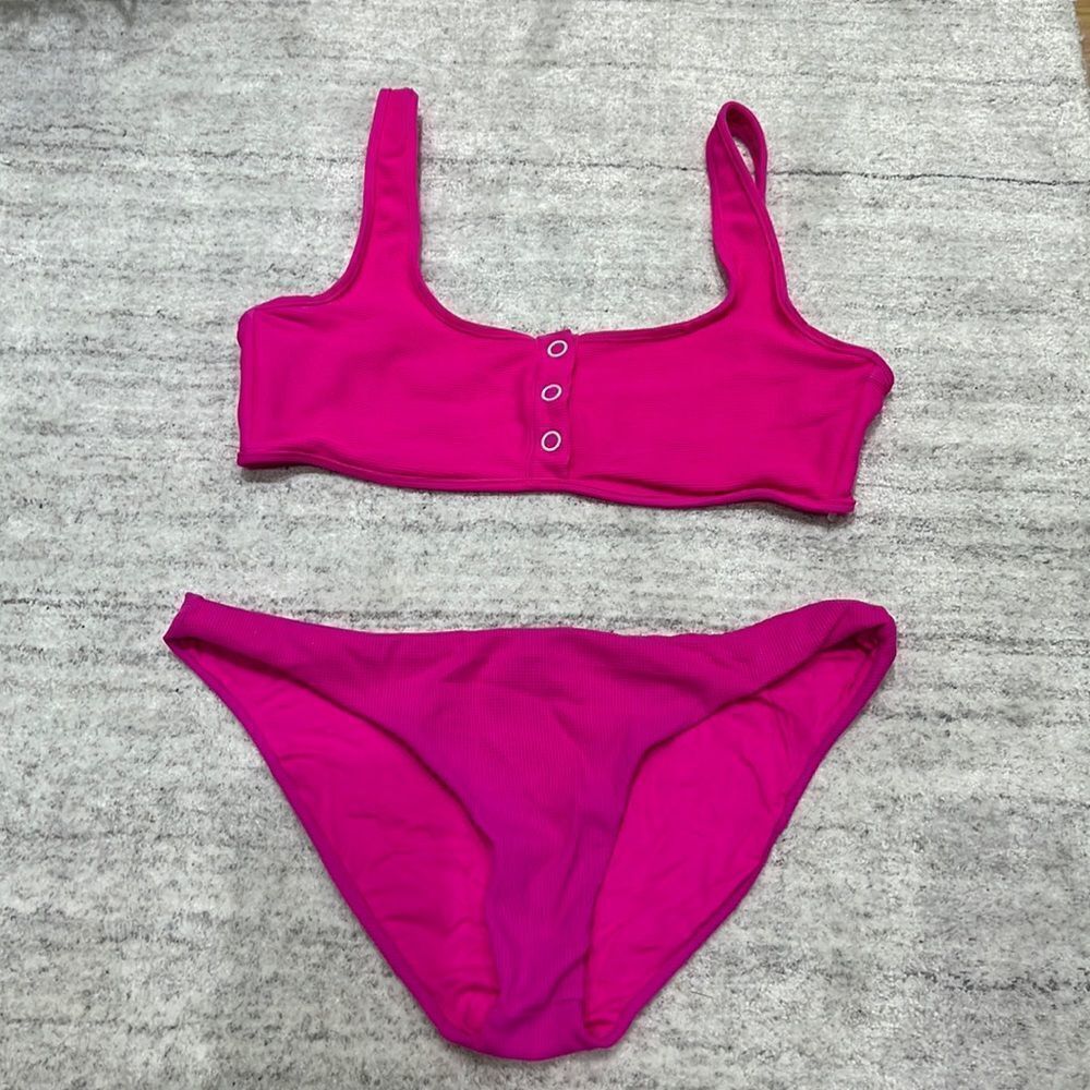 Pink bikini 